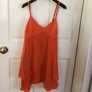 revolve flowy silk dress